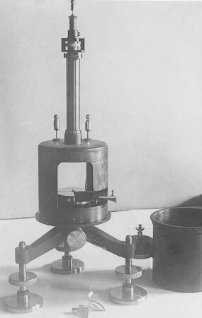 Quadrantelektrometer von Edelmann, Leppin & Masche : Technikgeschichte | Physik | Elektrizität | Elektrische Meßinstrumente