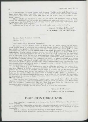 Our contributors
