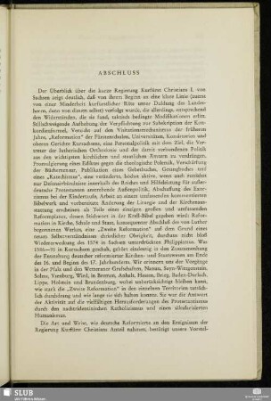 Abschluss