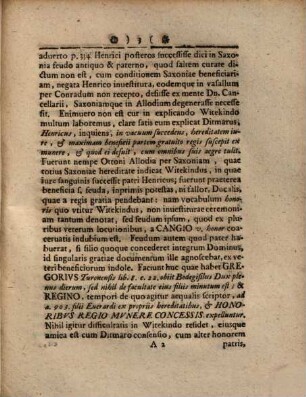 Appendix sive anonymi auctoris de ducatu Saxoniae antiquo observationes nonnullae