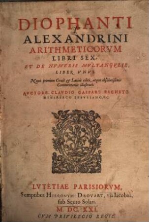 Arithmetica : libri VI.