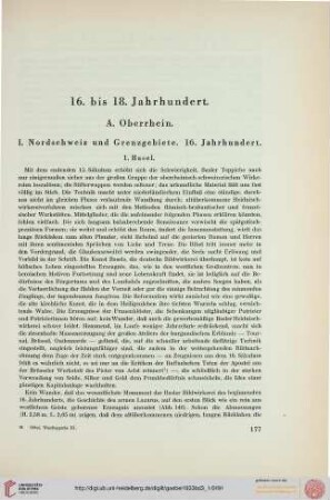 16. bis 18. Jahrhundert