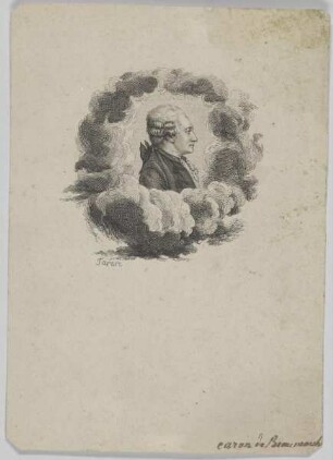 Bildnis des Pierre Augustin Caron de Beaumarchais