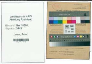 Entnazifizierung Anton Lasar , geb. 24.08.1888 (Spediteur)