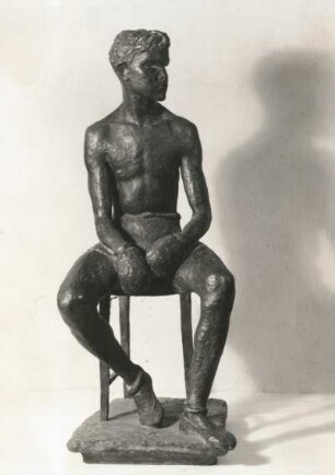 Boxer : Boxer. Bronze (um 1925; Fiori, E. de)