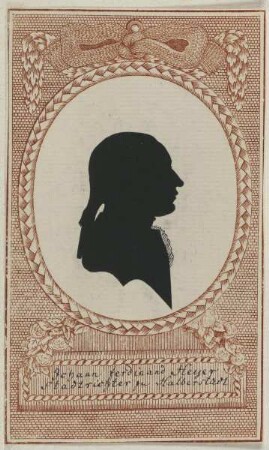 Bildnis des Johann Ferdinand Heyer