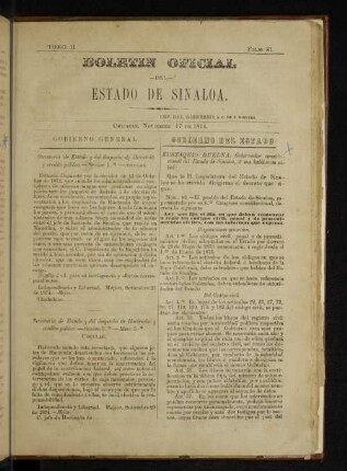 Noviembre 17 de 1874.