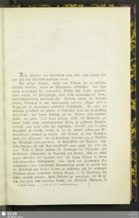 Einleitende Bemerkung