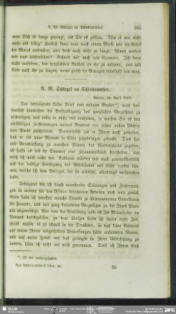 August Wilhelm von Schlegel an Friedrich Schleiermacher, Berlin, April 1804