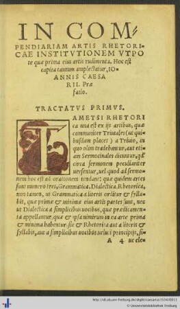 Tractatus Primus