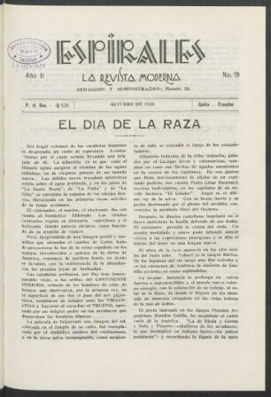 El día de la raza