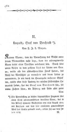 II. Leopold, Graf von Berchtold.