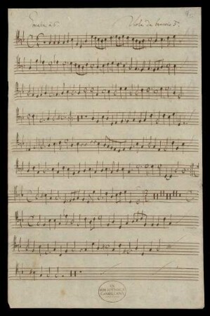 Viola da braccio 3ᵃ