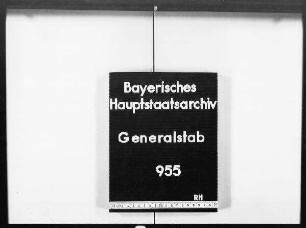 Aufmarsch und Konzentrierung der bayerischen Armee