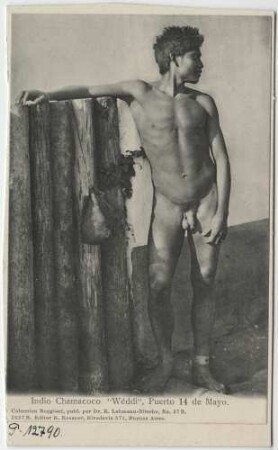 Indio Chamacoco, "Wéddi", Puerto 14 de Mayo