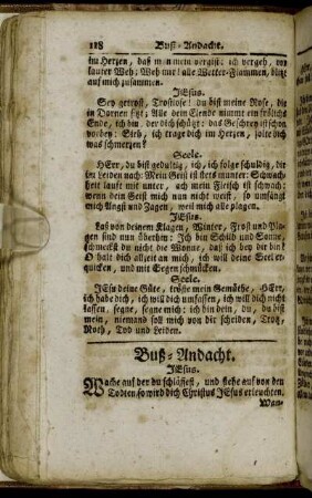 Buß-Andacht.