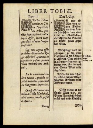 Liber Tobiae.