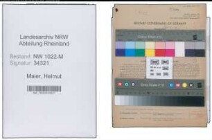 Entnazifizierung Helmut Maier , geb. 01.02.1912 (Beamter)