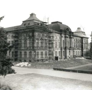 Dresden-Neustadt, Palaisplatz 11. Japanisches Palais (1727/1737; Z. Longuelune, M. D. Pöppelmann, J. C. Knöffel, J. de Bodt). Ansicht von Westen