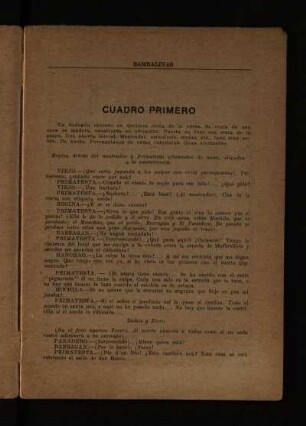 Cuadro primero