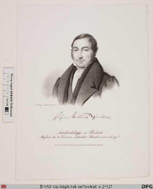 Bildnis Johann Gottlieb Winckler