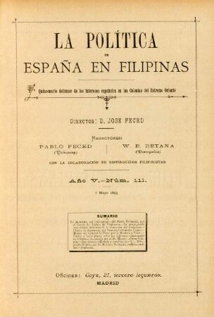 Núm. 111. 7 Mayo 1895