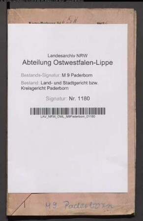 Erblasser: Tewes, Franz: