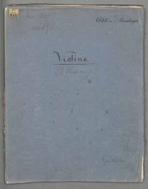 Nonett op. 139 - BSB Mus.ms. 4609 a-2 : Oktett (später Nonett)