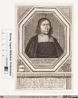 Bildnis Humbert-Guillaume baron de Soye, comte de Precipiano