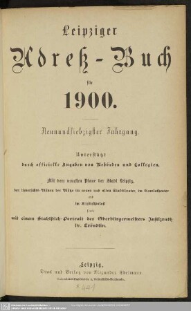 79.1900: Leipziger Adreß-Buch