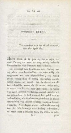 Tweede brief