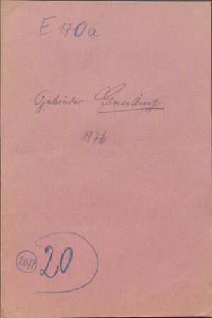 Patent der Gebrüder Gneiding in Esslingen auf einen eigentümlichen Bierabfüll-Apparat