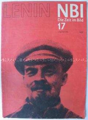 Wochenzeitschrift "NBI" zum 100. Geburtstag von W.I. Lenin und zum sozialistischen Aufbau in der UdSSR