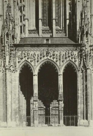 Ulmer Münster : Ulm an der Donau. Münster. Hauptportal