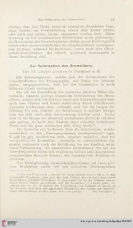 16: Zur Solarisation des Bromsilbers