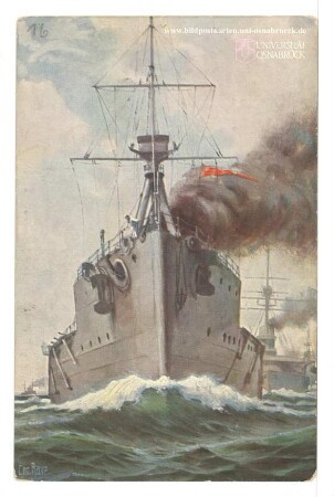 Engl. Linienschiff "Dreadnought", 1906