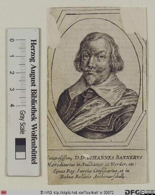 Bildnis Johan Gustafsson Banér