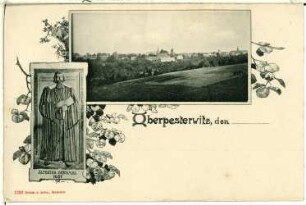 Oberpesterwitz. Gesamtansicht, Denkmal