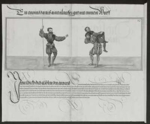 Ein anpund darauß ain einlauffen geet mit ainnem Wurff, Blatt 199v
