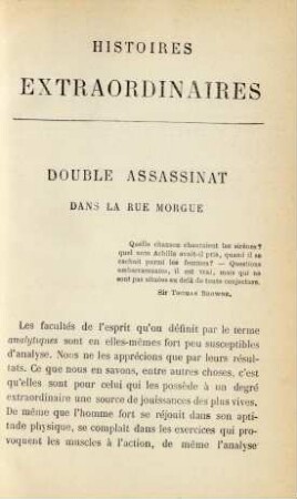 Double assassinat dans la rue Morgue