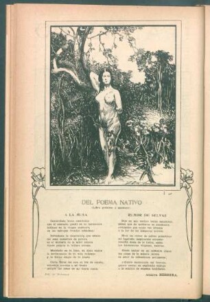 Del poema nativo : (Libro próximo a aparecer)