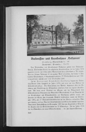 Diakonissen= und Krankenhaus "Bethanien"