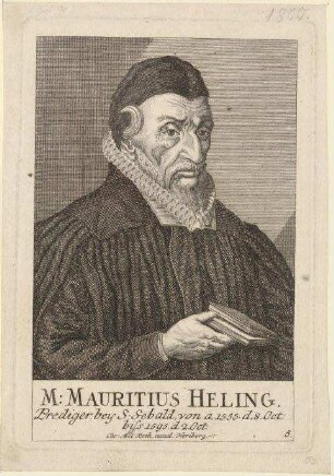 Mauricius Heling, Prediger bei St. Sebald