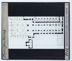 Heiligenkreuz, ehem. Zisterzienserkloster : Grundriss