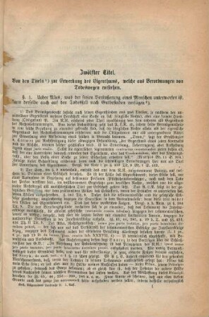 Zwölfter Titel. Von den Titeln zur Erwerbung des Eigenthums, welche aus Verordnungen von Todeswegen entstehen.