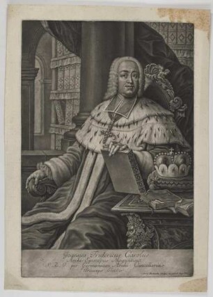 Bildnis des Joannes Fridericus Carolus