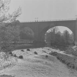 Bautzen : Bautzen. Spreewehr unterhalb der Friedensbrücke