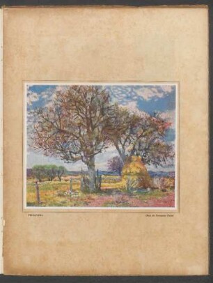 "Primavera", óleo de Fernando Fader - [Ilustración]
