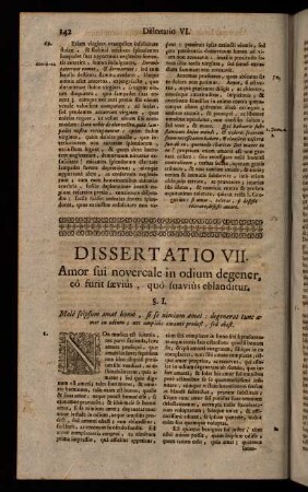 142-165, Dissertatio VII.