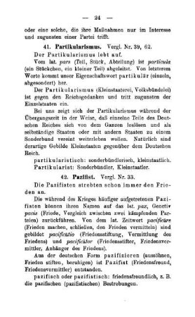 42. Pazifist.